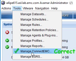 Avamar: Email Home events sent by ConnectEMC over SMTP might be ignored ...