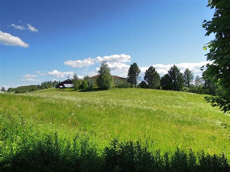 Free Images : landscape, tree, nature, grass, cloud, sky, field, farm, lawn, meadow, prairie ...