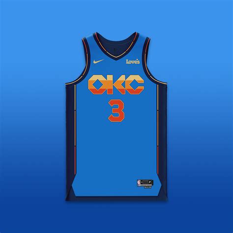 Okc jersey blue online