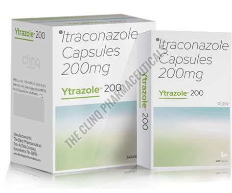 200mg Itraconazole Capsules Manufacturer, Supplier from Kurukshetra