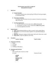 Image result for Sample Lesson Plan of Explicit Teaching