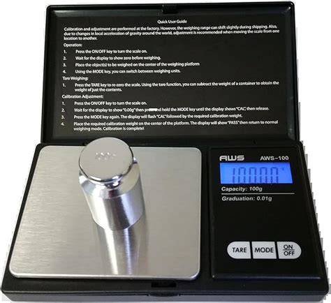Buy American Weigh Scales 100G X 0.01G Digital Scale, with Seaside 100 ...