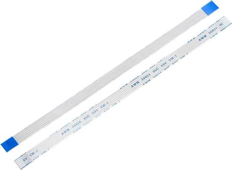 12 Pin 0.5mm Pitch ffc fpc flexible flat ribbon cable awm 20624 80c 60v ...