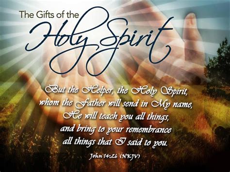 Fresh 60 of The Holy Spirit The Comforter Bible Verses | new-tourist-places