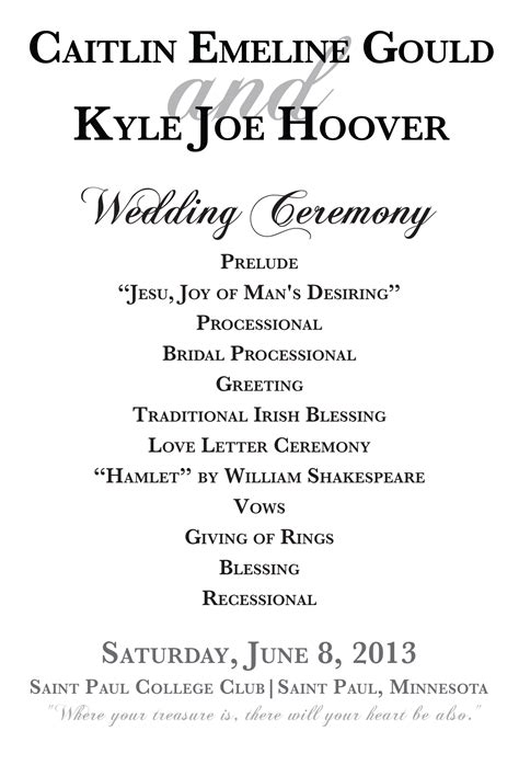 Image result for Wedding Invitation Programs