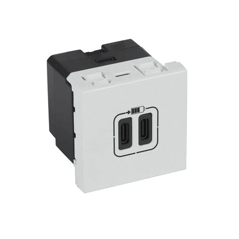 Arteor™ - 2 USB Type-C charging socket 3 A / 15 W 230 V - 5 V= - 2 ...