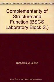 Image result for Complementarity of Structure and Function