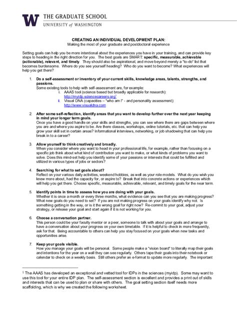 Image result for Creating an IDP Plan