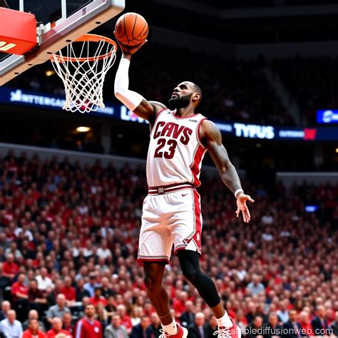 lebron james dunking on stephen a smith Prompts | Stable Diffusion Online