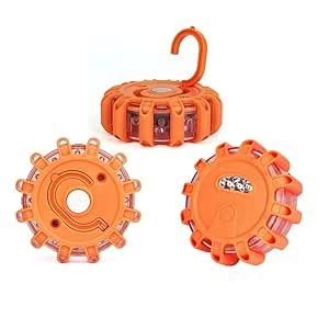 BKN 1pcs Magnetic Waterproof Emergency Roadside Safety LED Light with ...