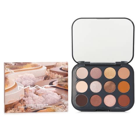 MAC Connect In Colour Eye Shadow (12x Eyeshadow) Palette - # Unfiltered Nudes 12.2g/0.43oz ...