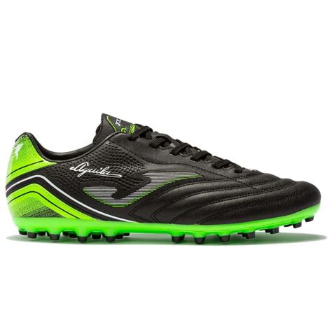 Joma Aguila Firm Ground 2301 Football Shoes (Black/Green Fluo ...