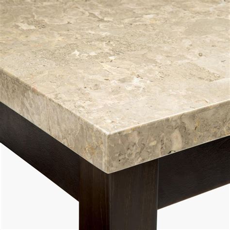 Buy Oxville Marble Top 6-Seater Dining Table - Brown from Home Centre ...