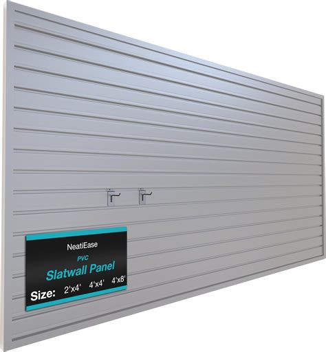 Amazon.com: Slatwall Panels 4'x 8' Garage Slat Wall Storage Systems ...