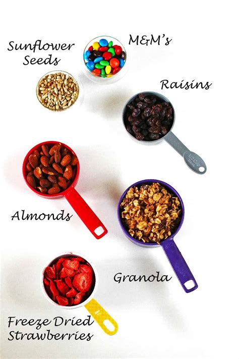 Trail Mix Ingredient Ideas at Timothy Samons blog