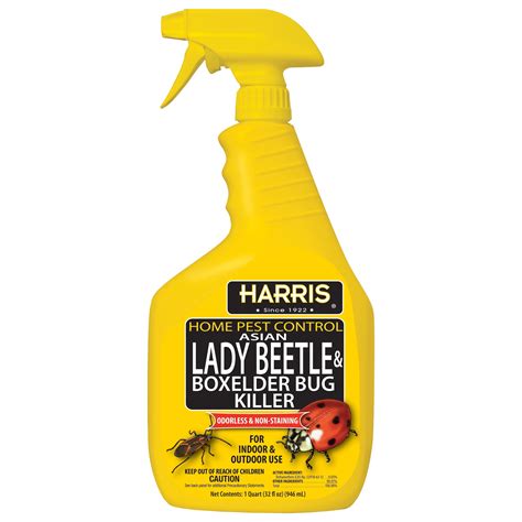 Harris Lady Beetle and Boxelder Bug Killer Liquid, 32 oz, Indoor and ...