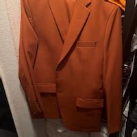 Buy Modern Gentleman's Light Orange Two-piece Suit Tailored Fit, the ...