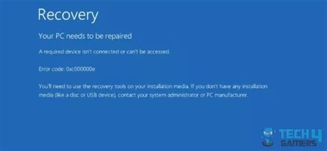 Image result for Code Error 0X0c000000e