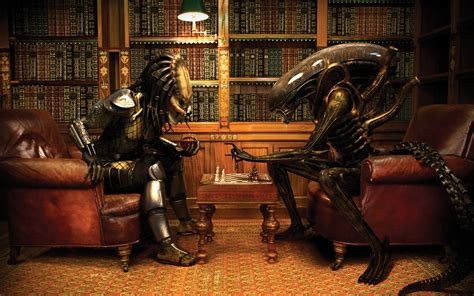 Alien vs Predator Funny 的图像结果