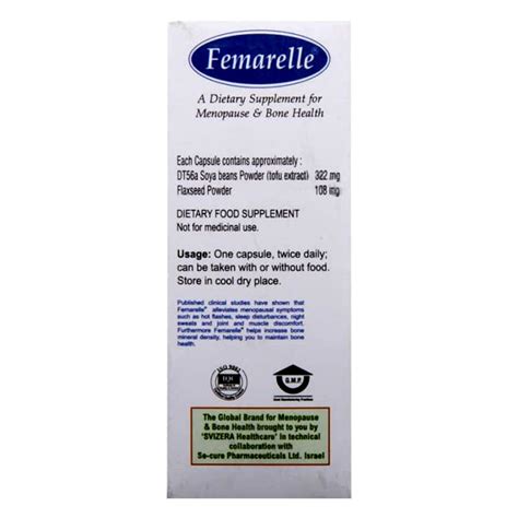Femarelle, 15 Capsules Price, Uses, Side Effects, Composition - Apollo ...