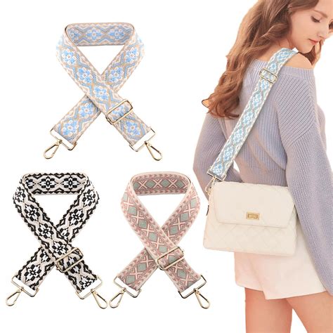 Pack of 3 Bag Straps for Changing, Adjustable Shoulder Strap for Bags ...