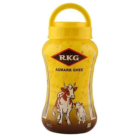 RKG GHEE - Pure Cow Ghee with Rich Aroma (1000ml) - Pack of 4 : Amazon ...