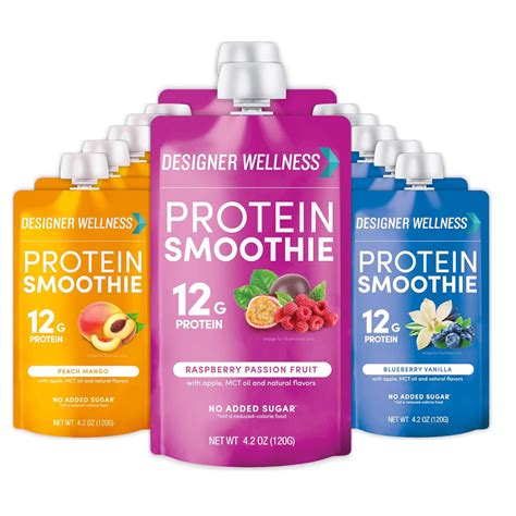 Supercharge Your Fruit Fix with Designer Wellness Protein Smoothie ...