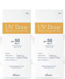 Brinton Sunscreen - SPF 50 PA+++ UV Doux Sunscreen Gel SPF 50 PA+++,30g ...