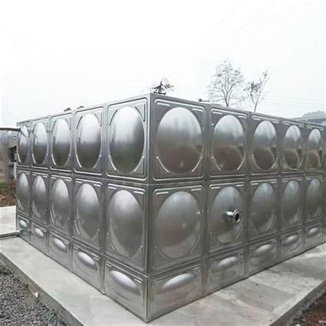 立方不锈钢蓄水池 定制中型不锈钢水箱 蓄水保温__供应_百都智享购