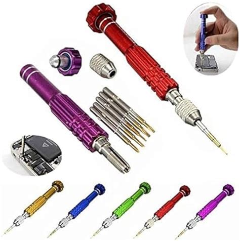 5 in 1 Mini Screwdriver Mobile and Laptop Screw Driver Set 5 in 1 Tools ...