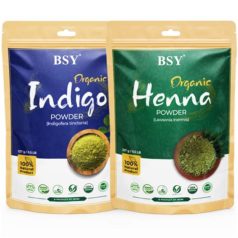 BSY Organic Henna & Indigo Products