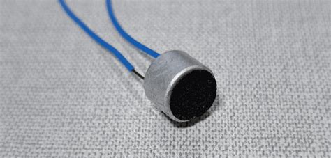 Image result for Electret Microphone Anode Cathode