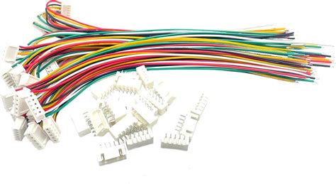 20 Pairs Mini Micro 5 Pin JST XH 2.54mm Cable India | Ubuy