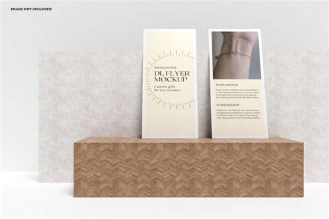 Premium PSD | Dl flyer mockup