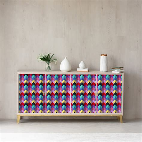 Colourful 3D Art Design Self Adhesive Sticker For Cabinet – Myindianthings