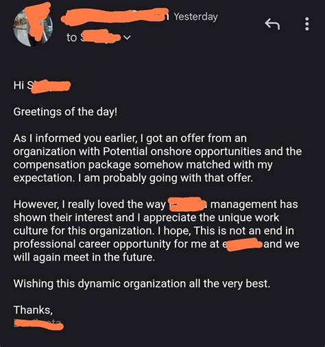 Can I decline joining a company after I have accepted their offer ...