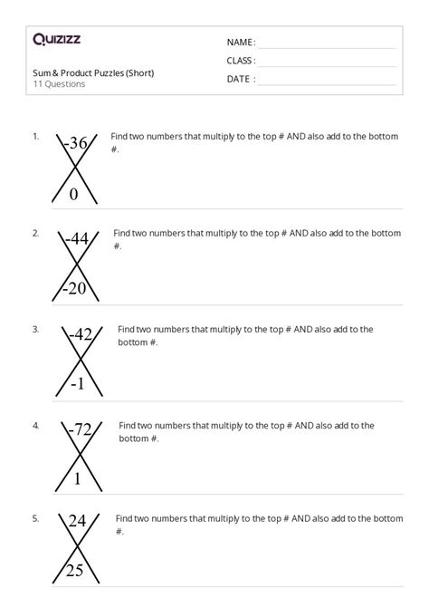 Image result for 7th Grade Math Puzzles Printable