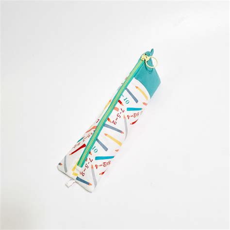 Image result for Zippered Pencil Case Pattern Triangle