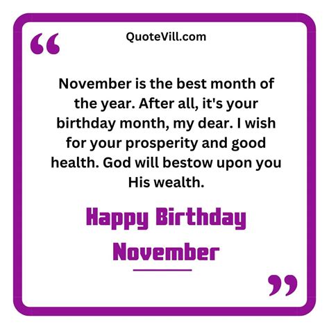 45 Best November Birthday Quotes And Wishes