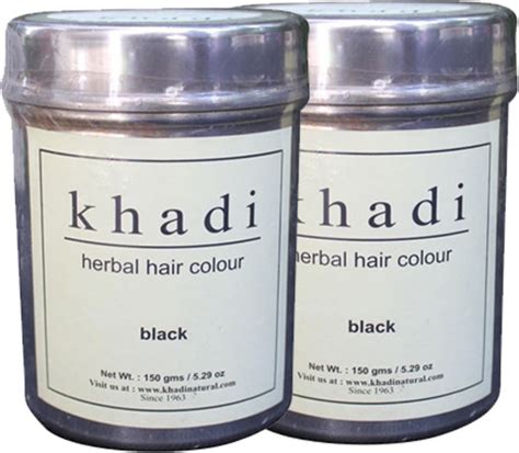 Khadi Herbals Herbal Hair Color Black (Twin Pack) - Price in India, Buy ...