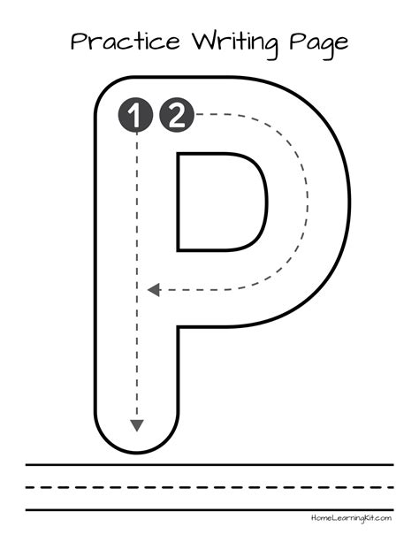 Letter P Coloring Pages - Infoupdate.org