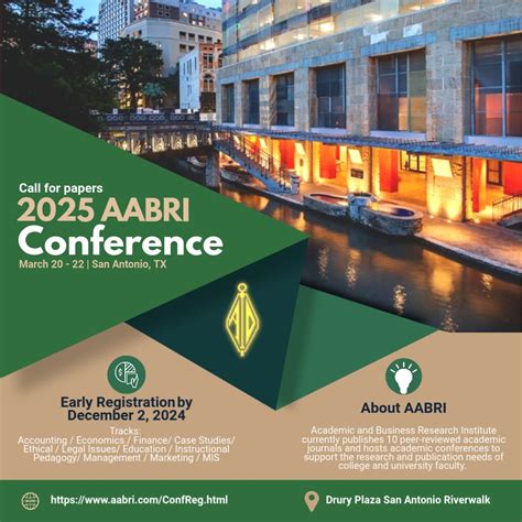 📢 Call for Papers Join us for the 2025 AABRI Conference in beautiful ...