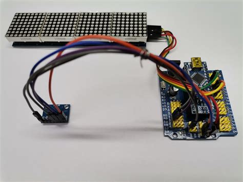 Image result for Arduino 8X32 Scrollinf Program