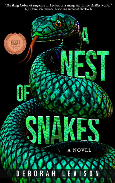 Deborah Levison's Acclaimed Courtroom Thriller A NEST OF SNAKES Wins Connecticut Press Club ...
