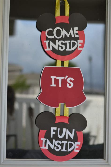 Mickey and Minnie Mouse Birthday Party Ideas | Photo 12 of 21 | Catch ...