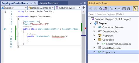 Image result for Dapper Tutorial .Net Core