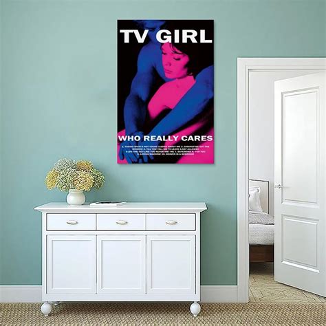 Póster de Pop Band TV Girl Music Album Cover Who Really Cares Pintura ...