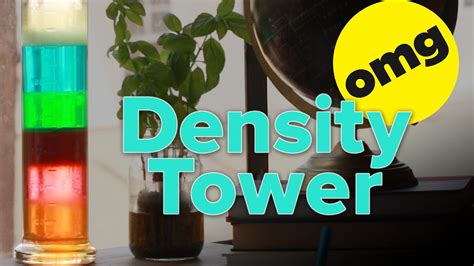 Image result for Density Tower Science Project