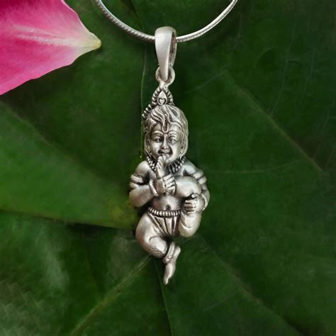 Bal Gopal Silver 92.5 Pendant – Unniyarcha Design