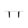 QARA Wood Wall Mounted Folding Study Table with Cup Holder & Drawer